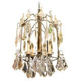 FABULOUS OPEN IRON LANTERN CHANDELIER~