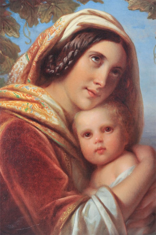 Mother And Child By Jan Adam J. Kruesman For Sale 1