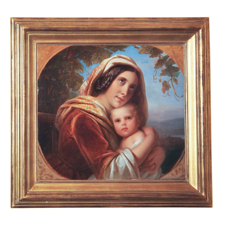 Mother And Child By Jan Adam J. Kruesman For Sale
