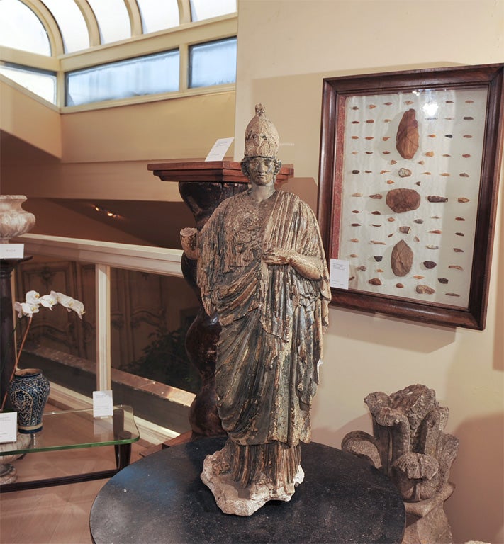 Plaster Depicting Minerva