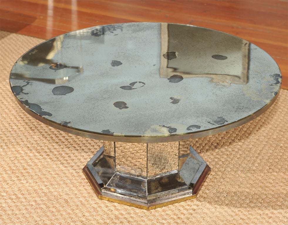 American Mirrored Coffee Table