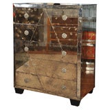 Art Deco Mirrored Chest of Drawers