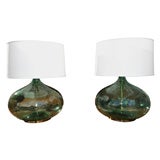 Italian Wine Bottle Lamps