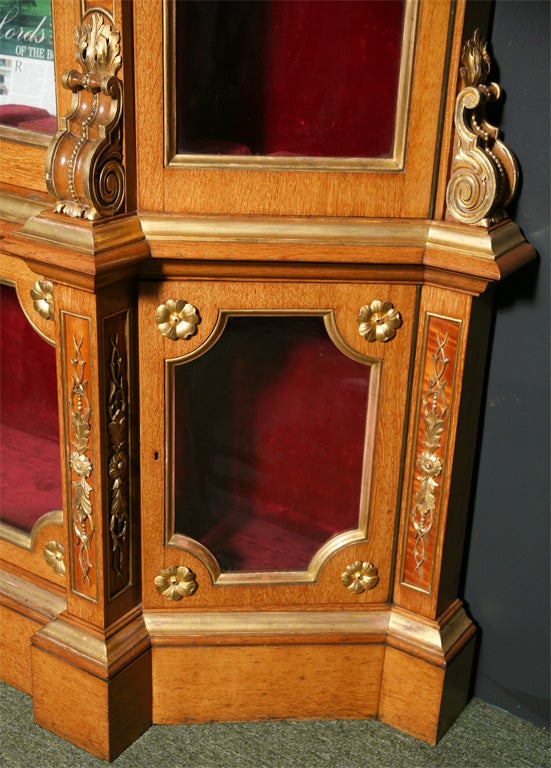 An Important English Display or Gun cabinet For Sale 1