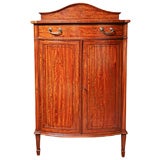 An English late 19th c. music cabinet