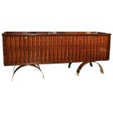 French Art Deco/ Art Moderne Macassar Ebony Buffet/ Sideboard