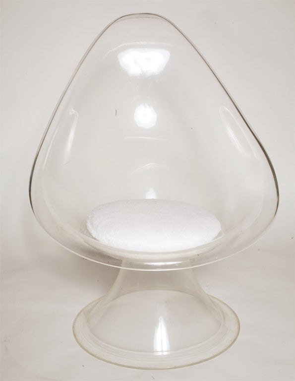Erwin & Estelle Laverne Lucite "Lily" Chair