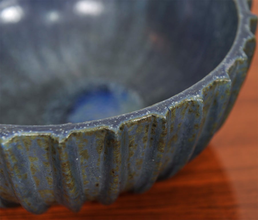 Stoneware Bowl by Arne Bang 4