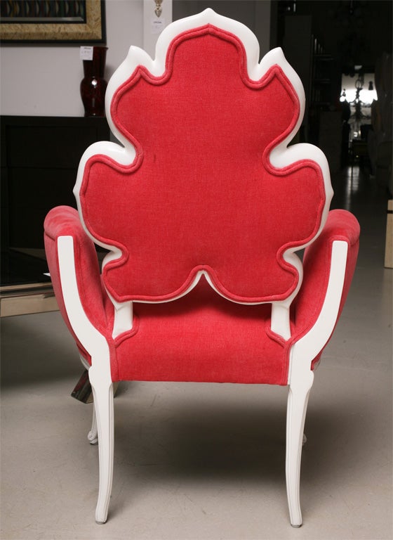 Whimsical Pair of Flower Armchairs 3