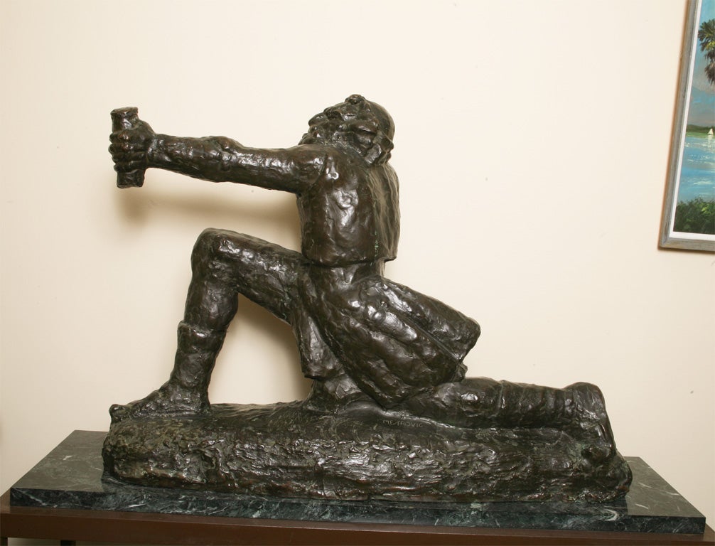 A striking bronze by this very important 20TH Century sculptor