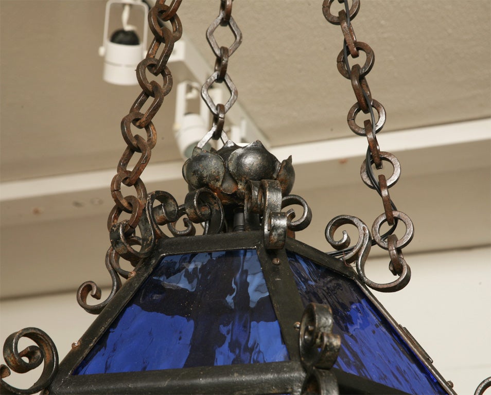 Spanish Wrought Iron Lantern 3