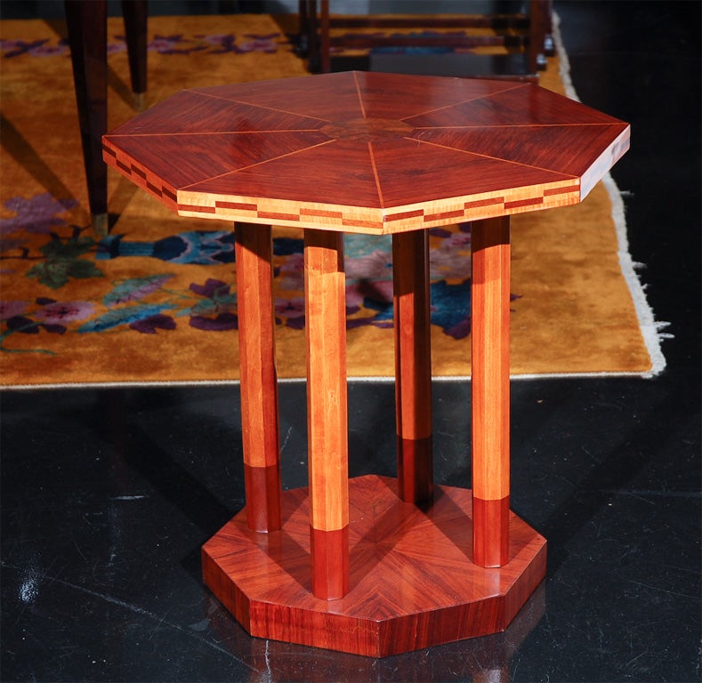 Amazing Marquetry Side Table 2