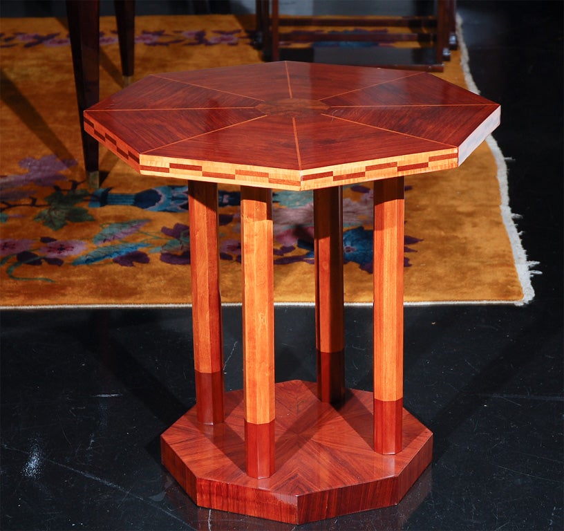 Amazing Marquetry Side Table 3