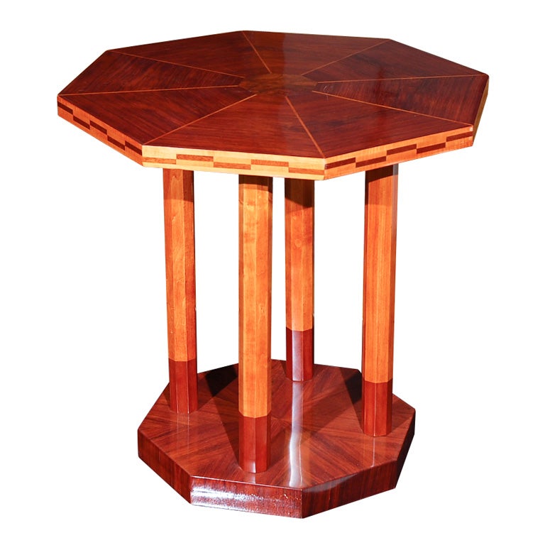 Amazing Marquetry Side Table