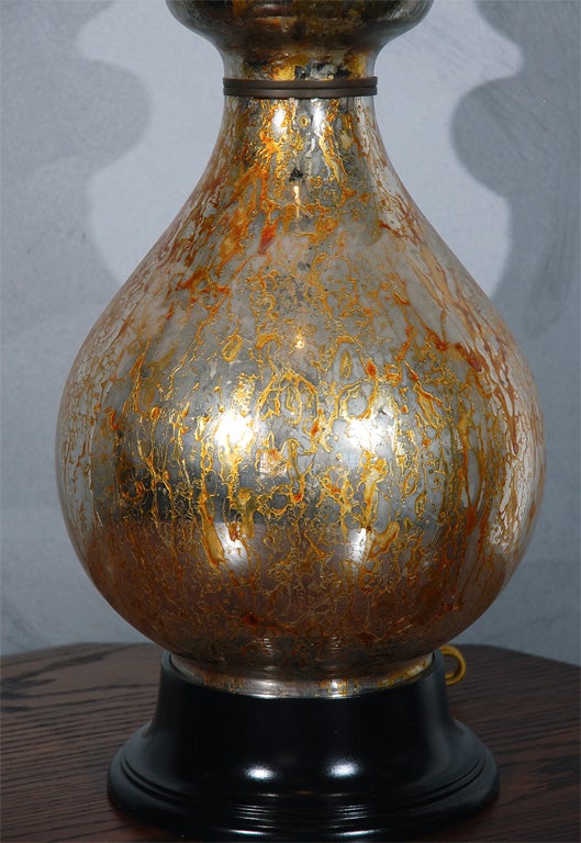 Mercury Glass Table Lamp 1