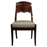 Russian Mahogany Side Chair, Circa 1820 Russian Mahogany Side Chair, Circa 1820