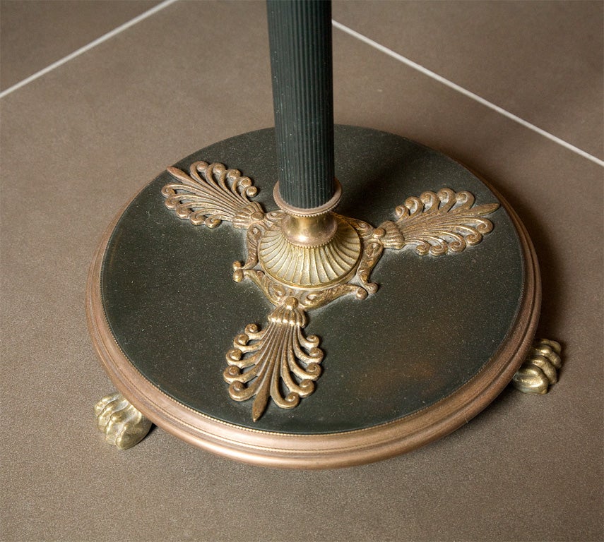 Bronze French Empire Style Floor Lamp 4