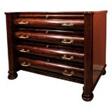 Unusual Continental Four Drawer Commode