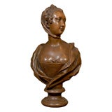French Terra Cotta Bust Circa 1820