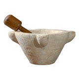 18th Century French Mortar & Pestle