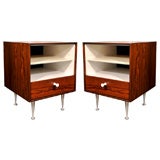 Pair of Thin Edge Cabinets by George Nelson
