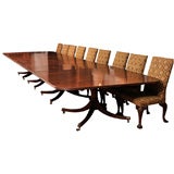Early 19th Century Georgain Mahogany Dining Table