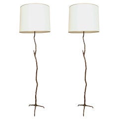Pair of Agostini "Tree" lamps