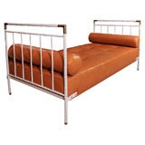 Vintage Jacques Adnet enameled daybed