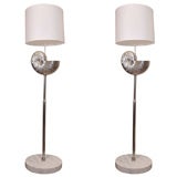 Pair of "Nautile" floor lamps by Pascal Boyer