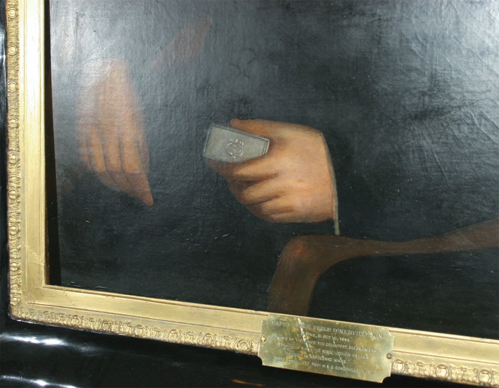 19th c. English Portrait of Captain George Feild Somerville