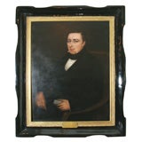 19. Jahrhundert. Englisches Porträt von Kapitän George Feild Somerville