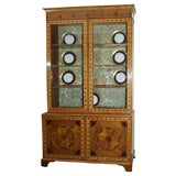 Georgian Style Bookcase Cabinet