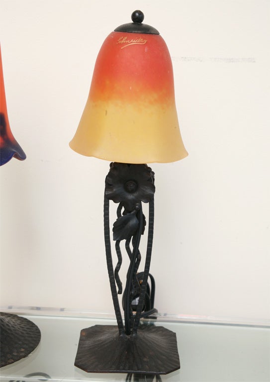 lampe art deco vintage