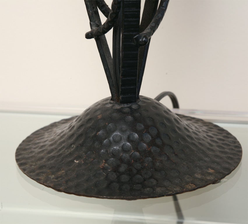 Französische französische Art-déco-Lampen im Vintage-Stil, ein signiertes Schneider-Paar im Angebot 1