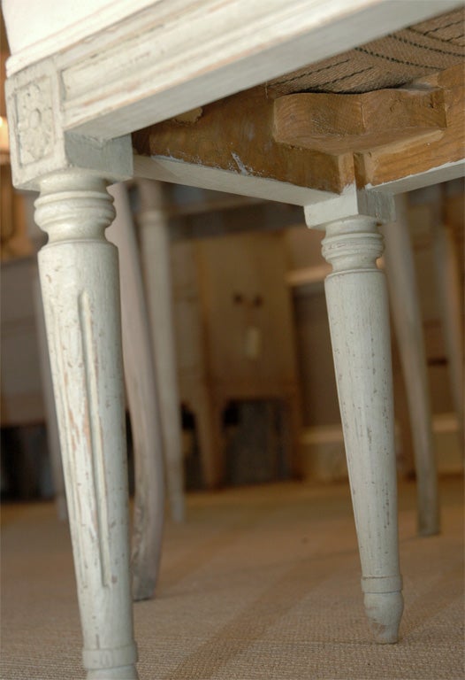 Gustavian Style End of Bed Bench 1