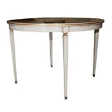 Maison Jansen Painted Eglomise Top Center Table