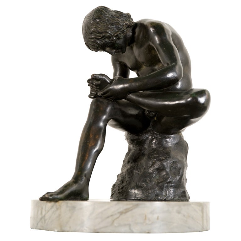 Grand Tour Bronze of Spinario