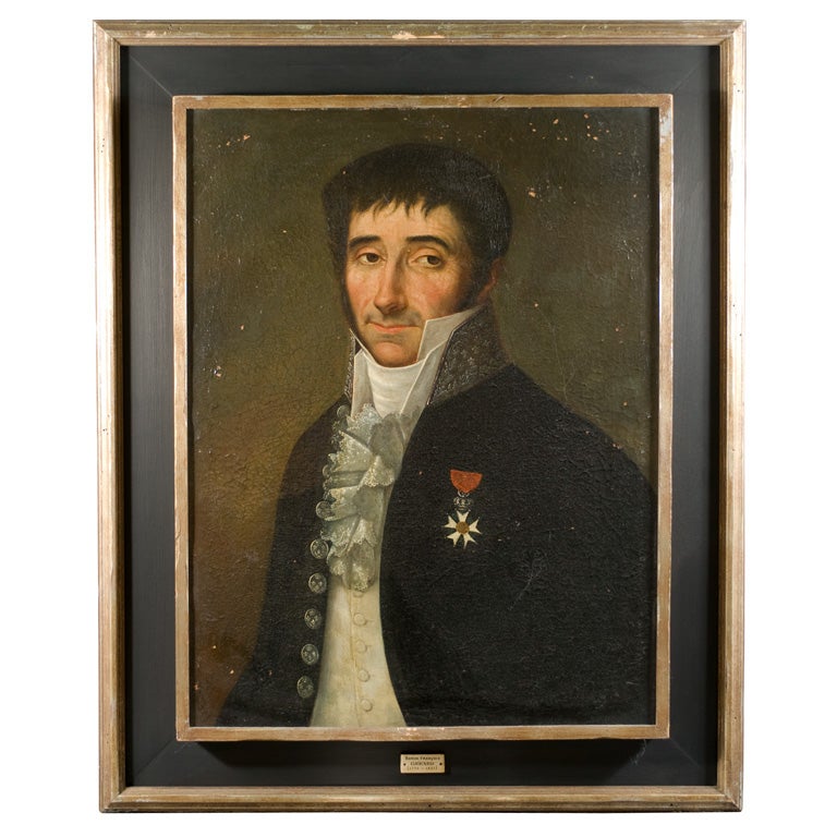 Portrait of a Napoleonic Officer For Sale