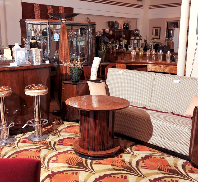 Fluted Side Table and Bar Multiple Woods