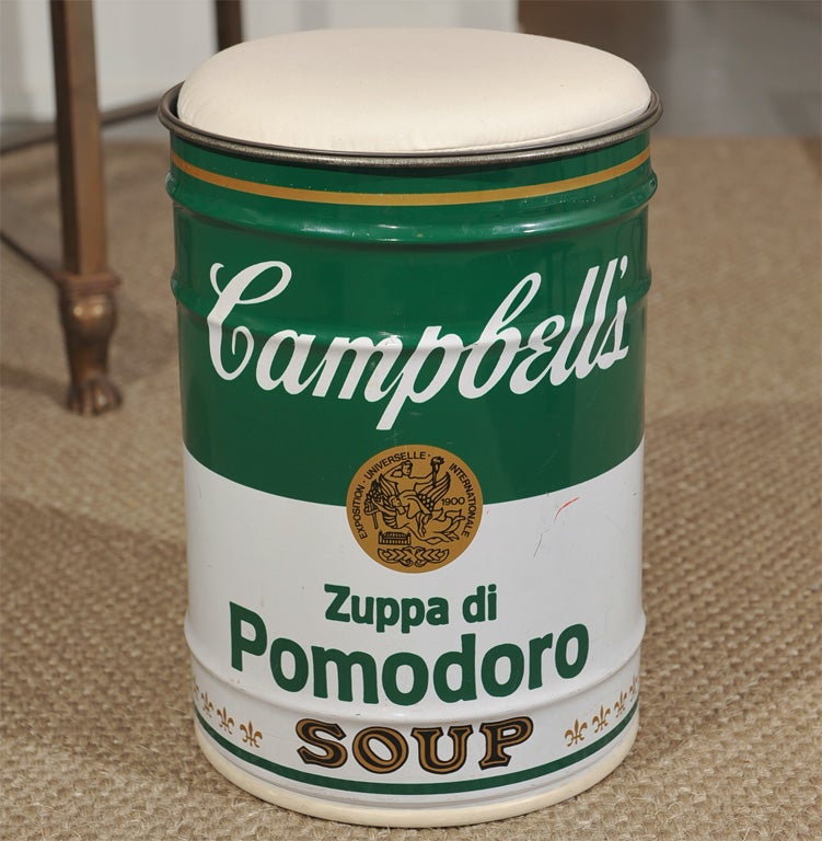 Italian Studio Simon Andy Warhol Campbell's Soup Can
