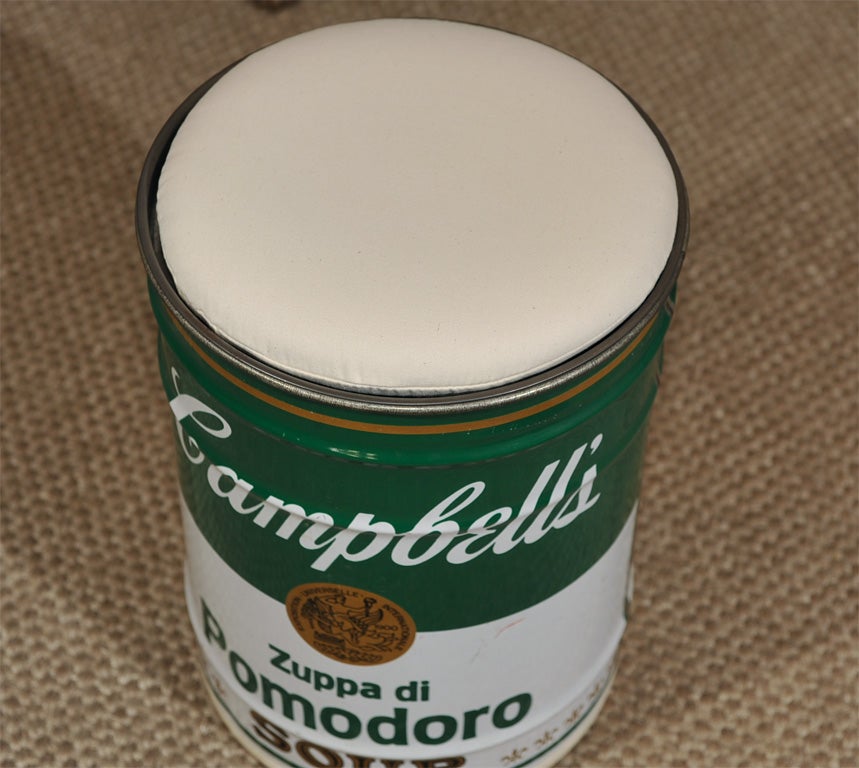 Studio Simon Andy Warhol Campbell's Soup Can In Excellent Condition In San Francisco, CA