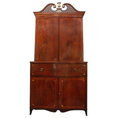 American 19th Century Federal Period Secretary Bookcase