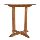 Limed oak occassional table