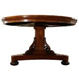 Satinwood centre table