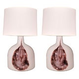 Pair of Michael Bang for Holmegaard Lamps