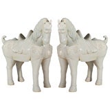 1970's Grand Scale Ceramic Horses