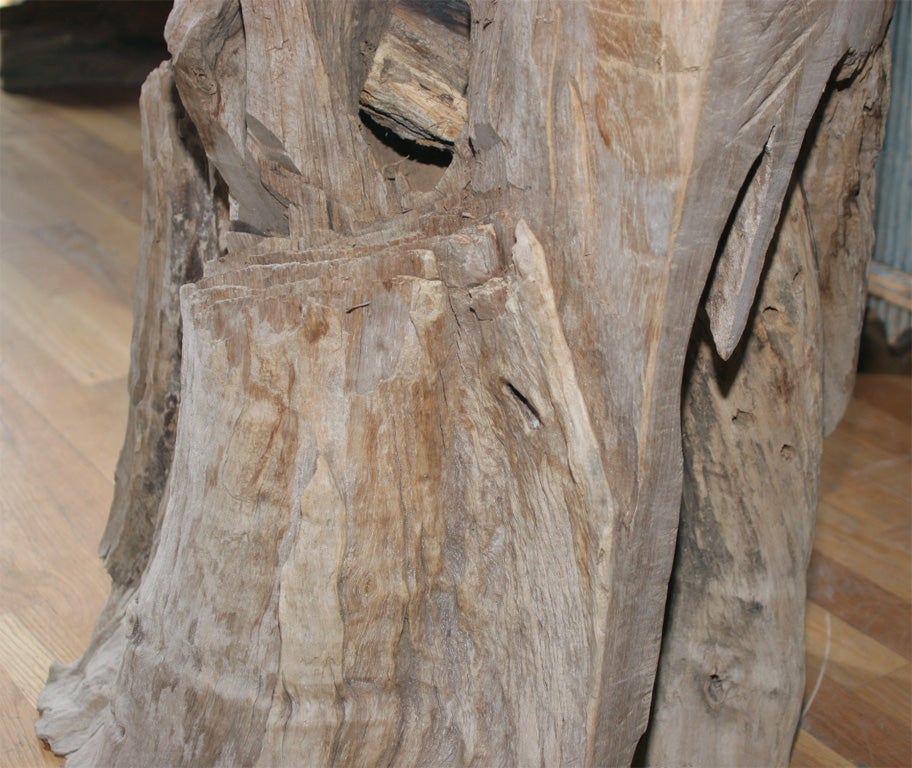 Natural Tree Trunk Side Table 1