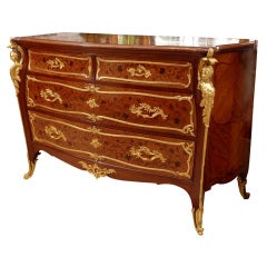 19th c signed F  Linke commode