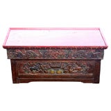 Antique Folding Tibetan Kang Table