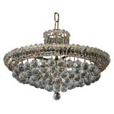 Swarovski Twelve-Light Crystal Chandelier